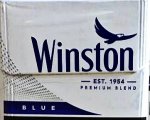 сигареты Винстон синий,Winston blue king size (6мг)
